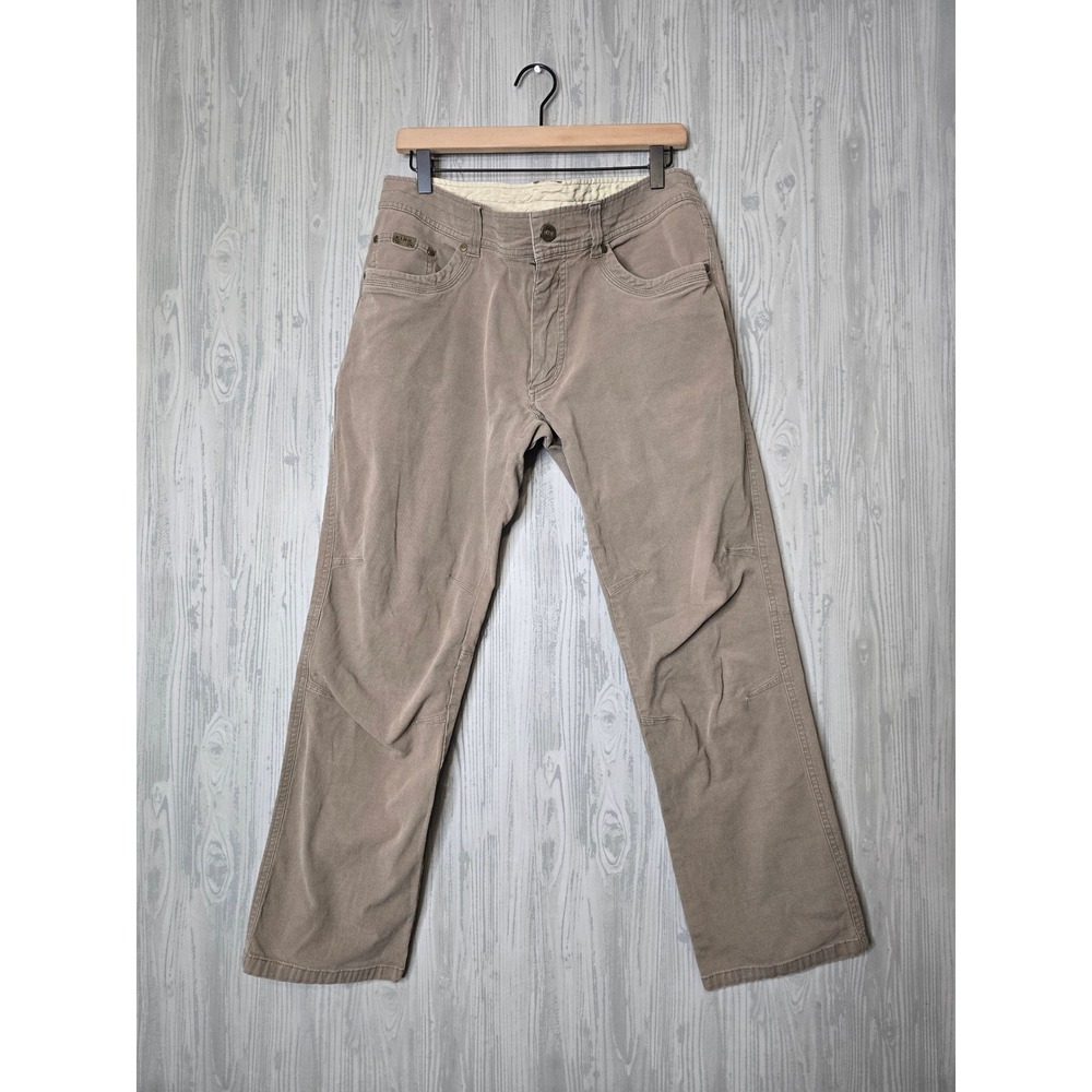Kuhl Rydr Pants Mens 34x30 Vintage Patina Dye Articulated Knee Brown Gorpcore